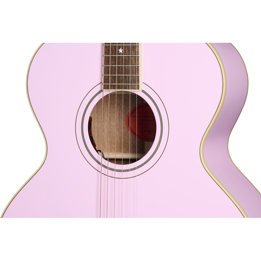 Epiphone J-180 LS Pink (Including Hard Case)