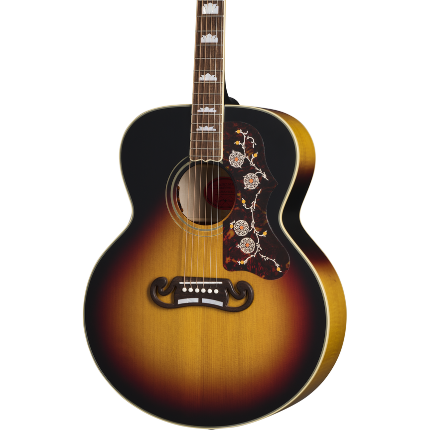 Epiphone 1957 SJ-200 Acoustic Guitar Vintage Sunburst (Including Hard Case)