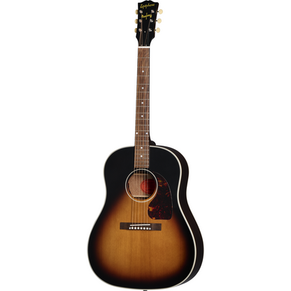 Epiphone 1942 Banner J-45 Acoustic Guitar Vintage Sunburst (Including Hard Case)