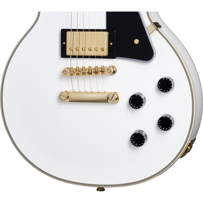 Epiphone "Inspired By Gibson" Les Paul Custom Alpine White (Including Hard Case)