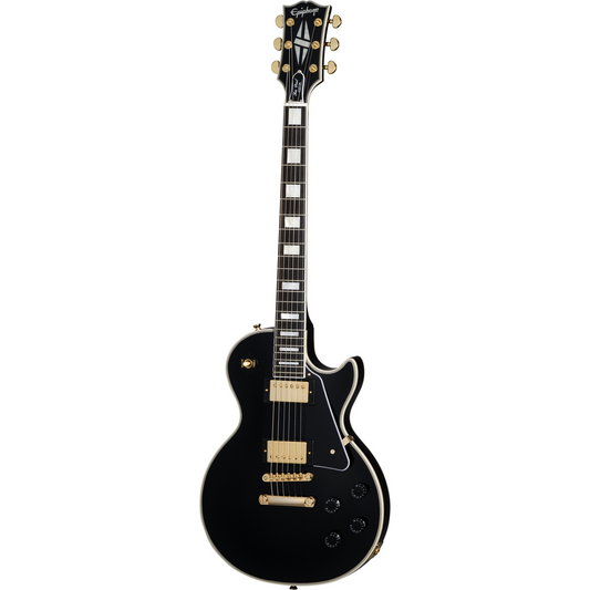 Epiphone "Inspired By Gibson" Les Paul Custom Ebony (Including Hard Case)