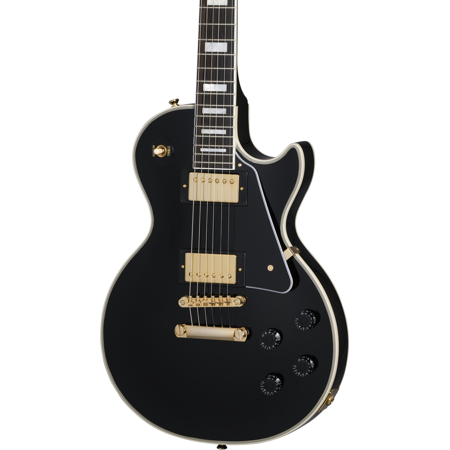 Epiphone "Inspired By Gibson" Les Paul Custom Ebony (Including Hard Case)