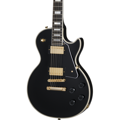 Epiphone "Inspired By Gibson" Les Paul Custom Ebony (Including Hard Case)