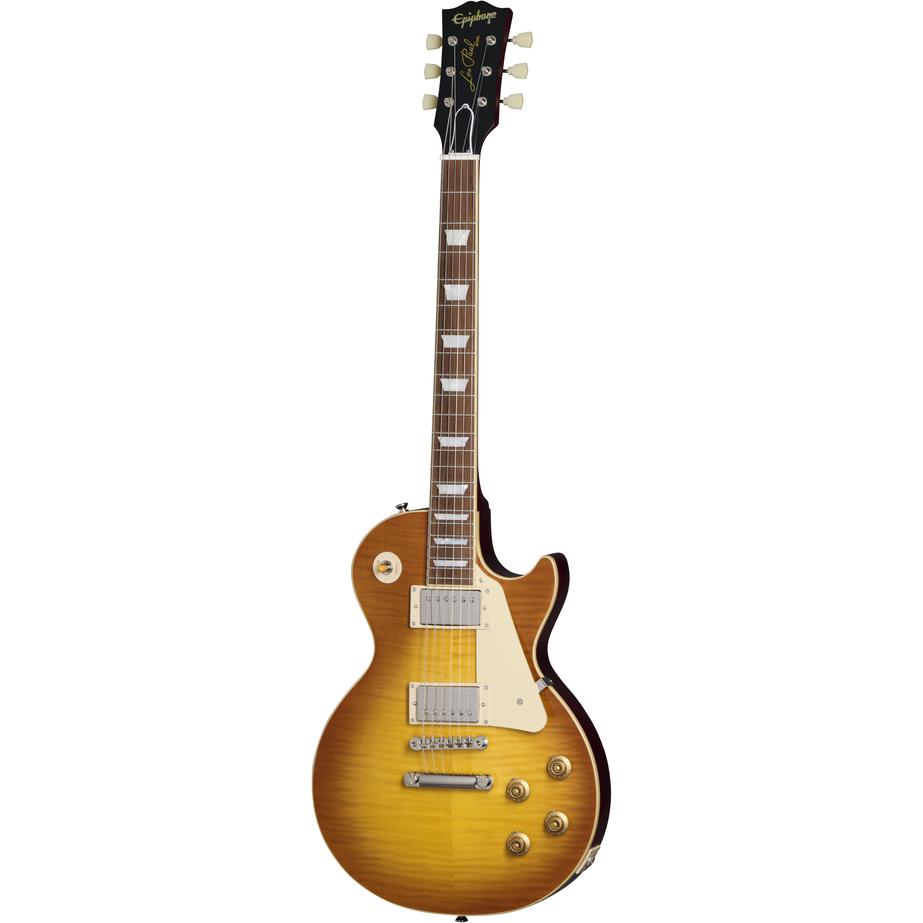 Epiphone 'Inspired By Gibson Custom' 59 Les Paul Standard Iced Tea Burst (Including Hard Case)