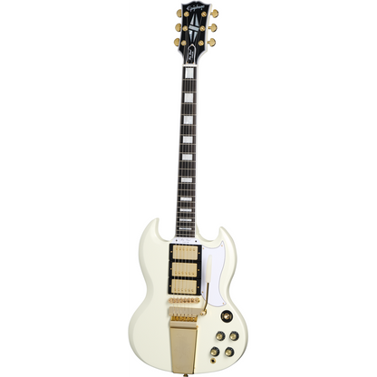 Epiphone 1963 Les Paul SG Custom Maestro Classic White (Including Hard Case)