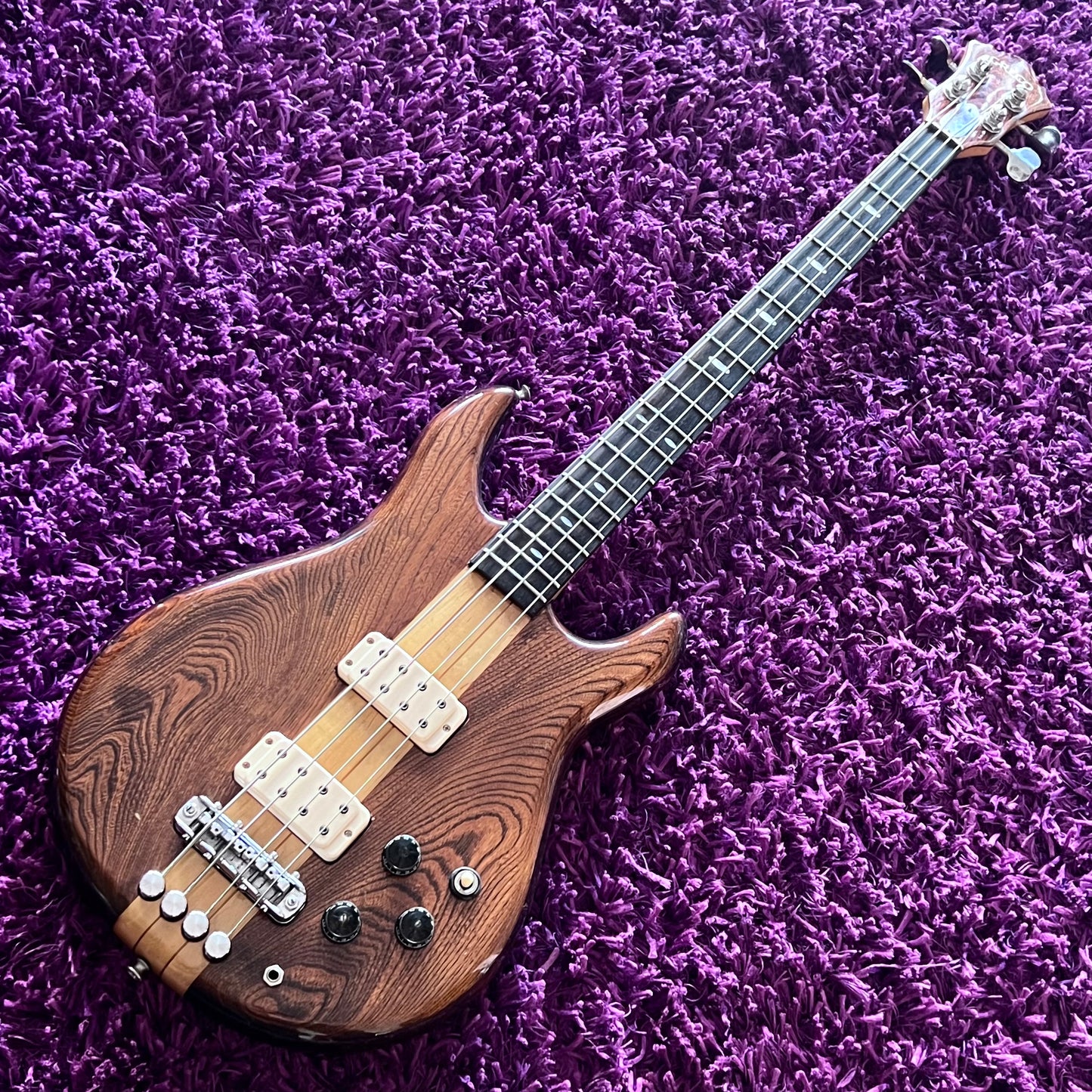 1978 Greco Speed Way GOB700 Bass Guitar Walnut Brown (MIJ Fujigen)