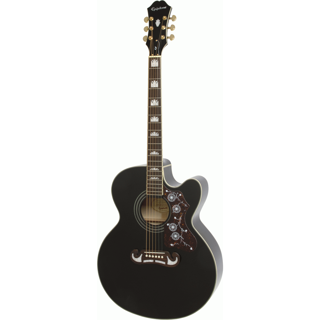 Epiphone J-200 EC Studio Black