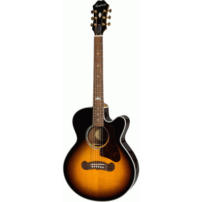 Epiphone J-200 EC Studio Parlor Vintage Sunburst