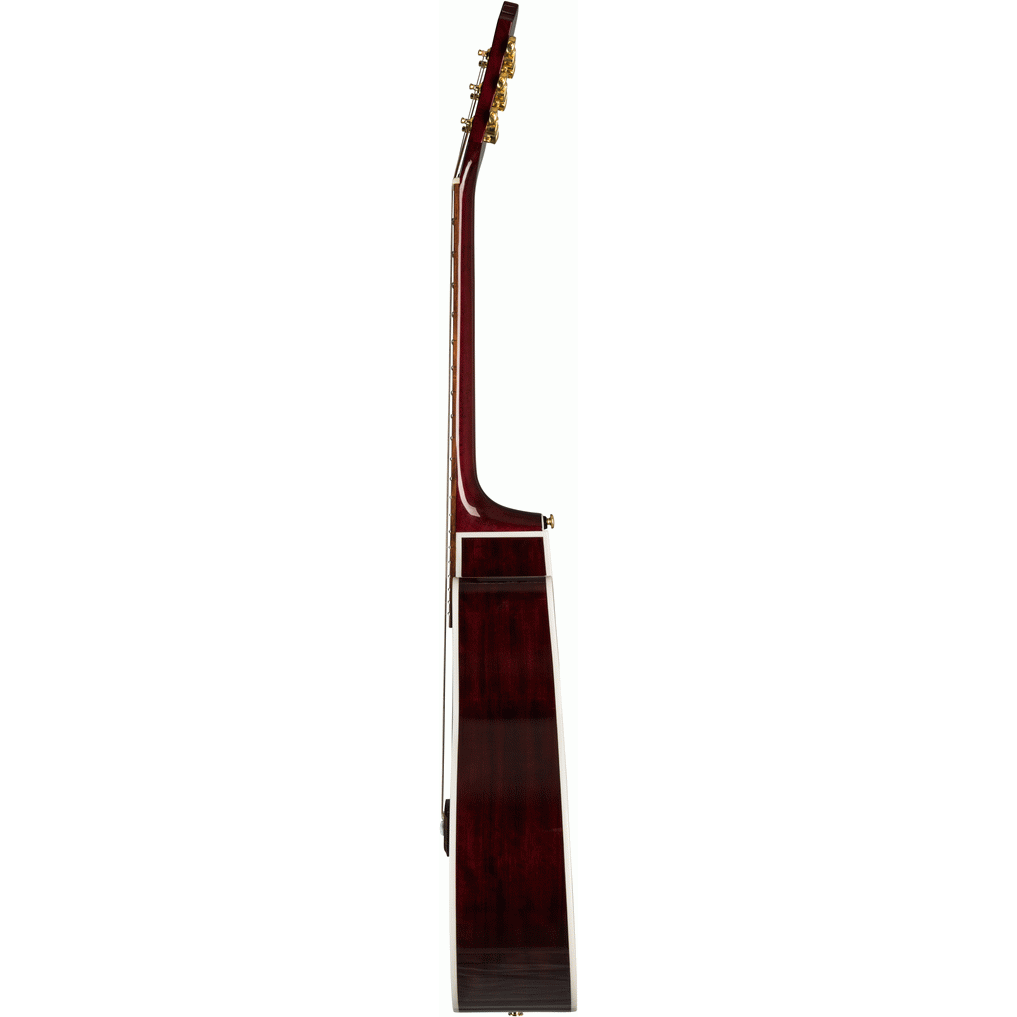 Epiphone J-200 EC Studio Parlor Dark Wine Red