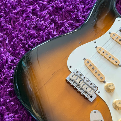 1984-87 Fender Boxer Stratocaster ST-456 Tobacco Sunburst (MIJ Fujigen)
