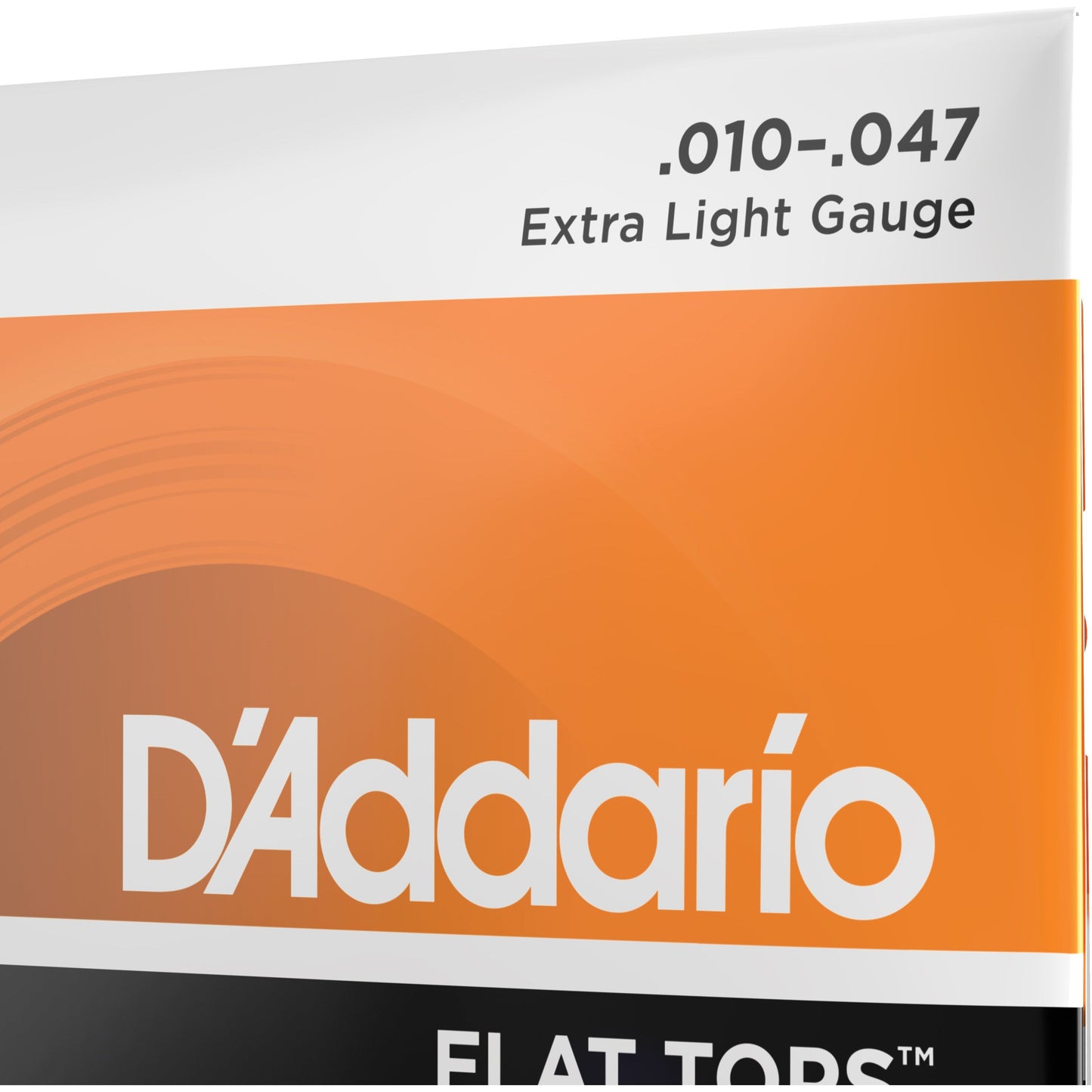 D'Addario EFT15 Flat Tops Phosphor Bronze Acoustic Guitar Strings, Extra Light, 10-47