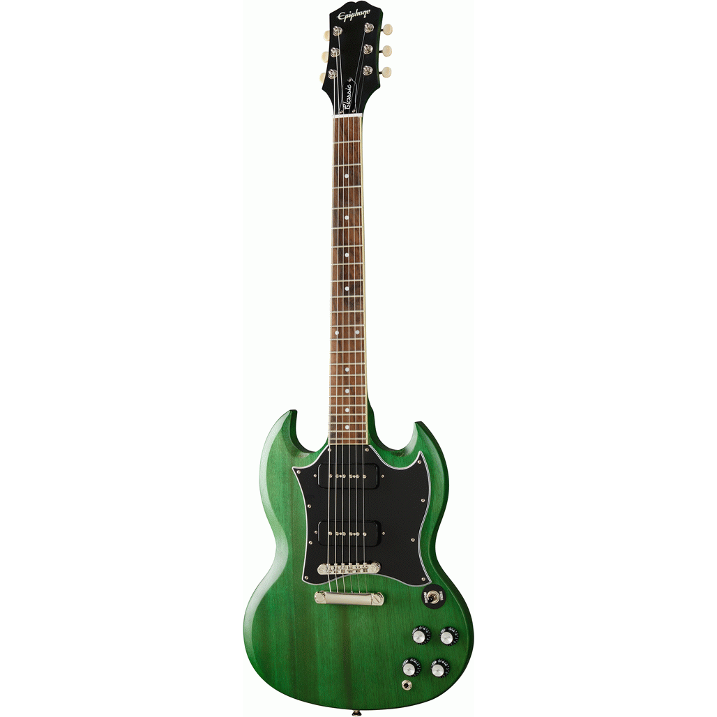 Epiphone SG Classic P90's Worn Inverness Green