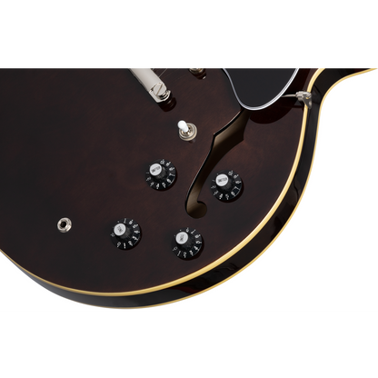 Epiphone Jim James ES-335 Seventies Walnut (Including Hard Case)