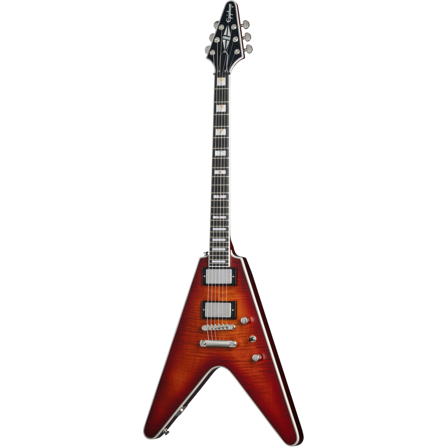 Epiphone Flying V Prophecy Aged Bengal Tiger Burst (Including Premium Gig Bag)