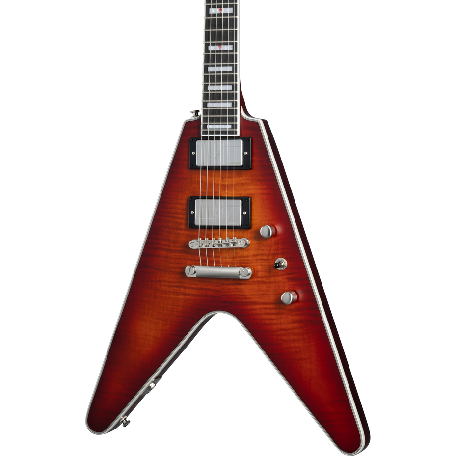 Epiphone Flying V Prophecy Aged Bengal Tiger Burst (Including Premium Gig Bag)