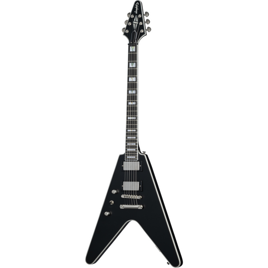 Epiphone Flying V Prophecy Aged Jet Black Metallic (Including Premium Gig Bag) (Left Handed)