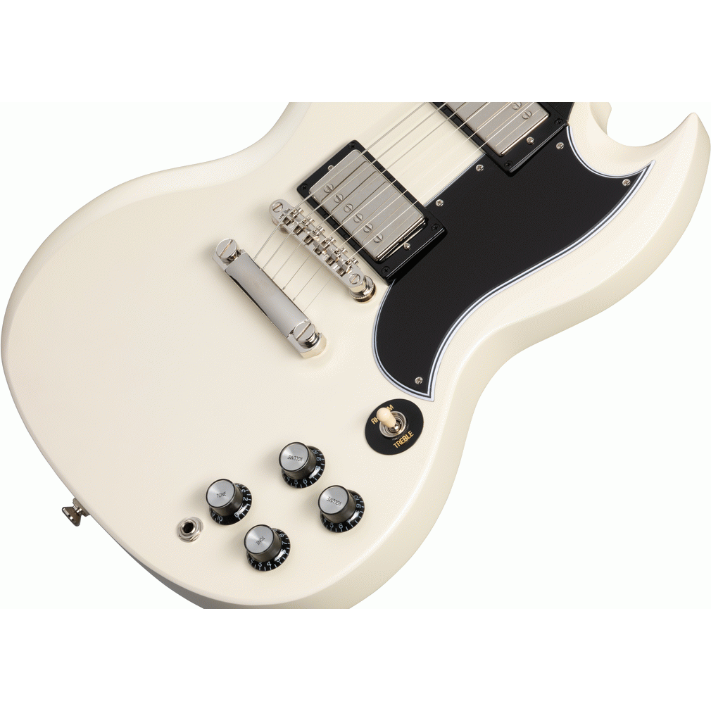 Epiphone 1961 Les Paul SG Standard Aged Classic White (Including Hard Case)