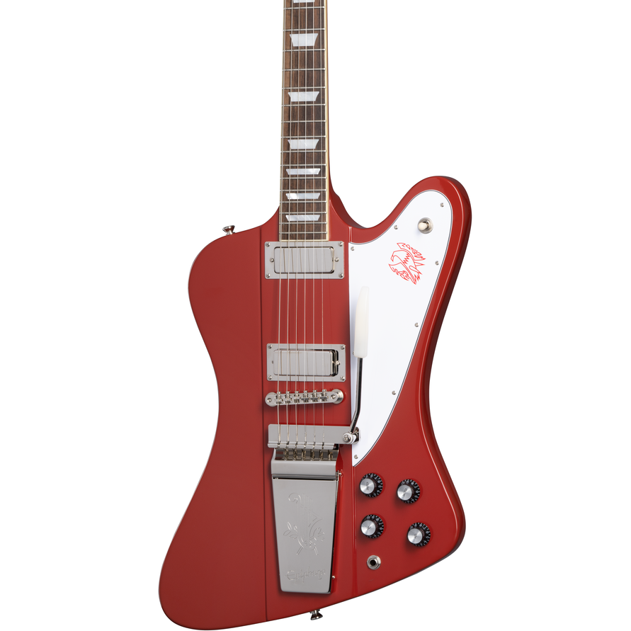 Epiphone 1963 Firebird V Maestro Ember Red (Including Hard Case)