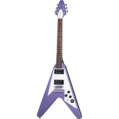 Epiphone Kirk Hammett 1979 Flying V Purple Metallic (Including Hard Case)