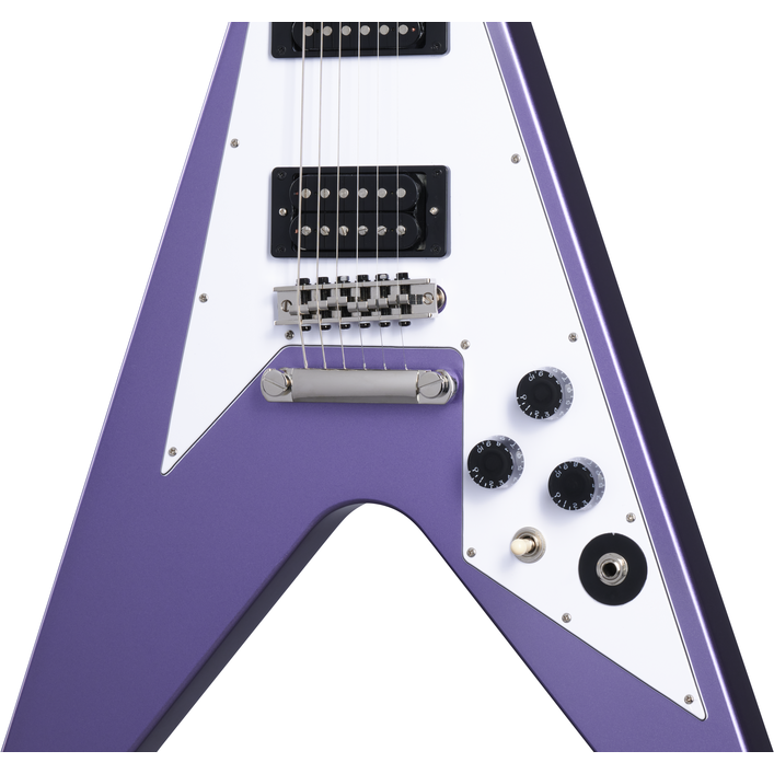 Epiphone Kirk Hammett 1979 Flying V Purple Metallic (Including Hard Case)