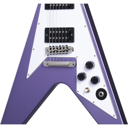 Epiphone Kirk Hammett 1979 Flying V Purple Metallic (Including Hard Case)