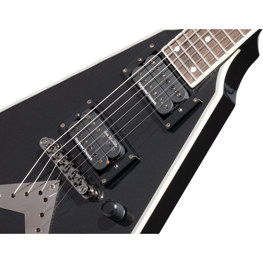 Epiphone Dave Mustaine Flying V Custom Black Metallic (Including Hard Case)