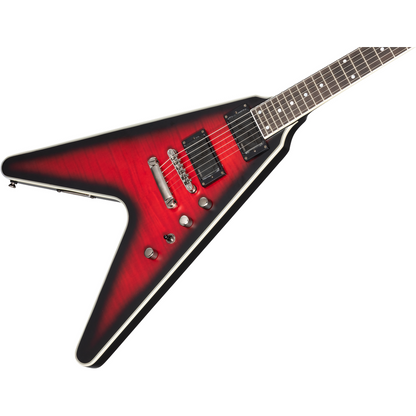 Epiphone Dave Mustaine Flying V Prophecy Aged Dark Red Burst (Including Hard Case)