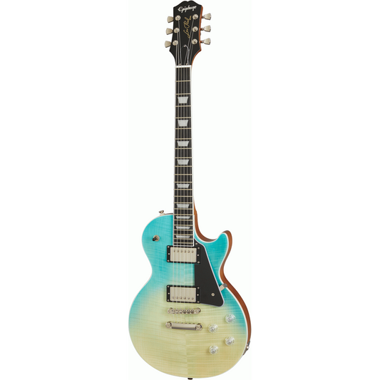 Epiphone Les Paul Modern Figured Caribbean Blue Fade