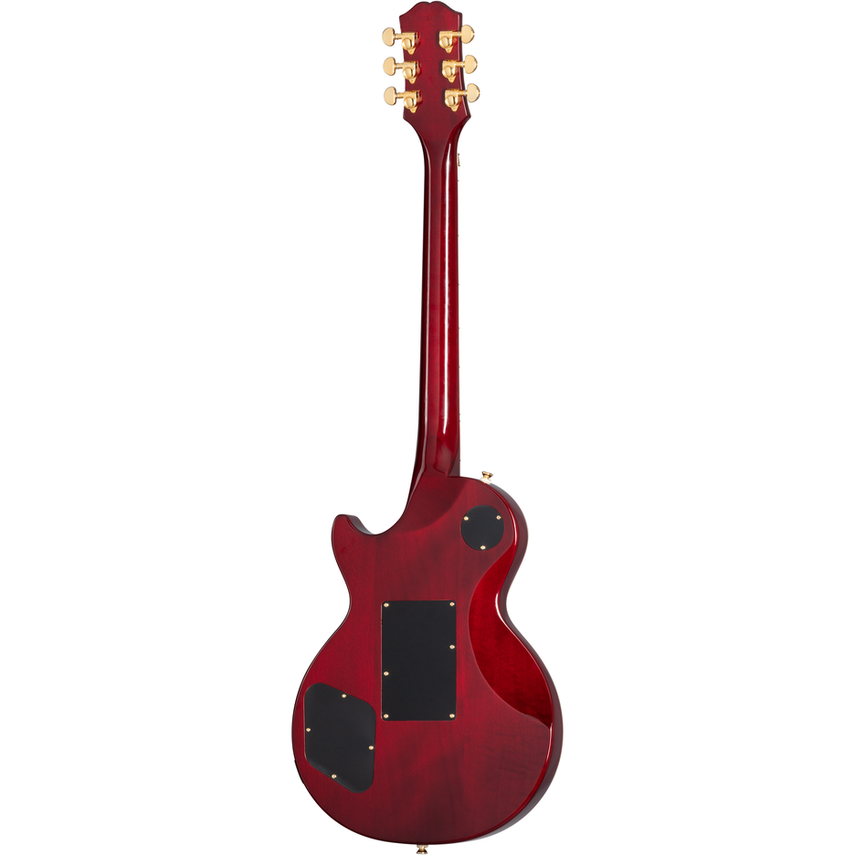 Epiphone Alex Lifeson Les Paul Custom Axcess Quilt Ruby (Including Hard Case) (Left Handed)