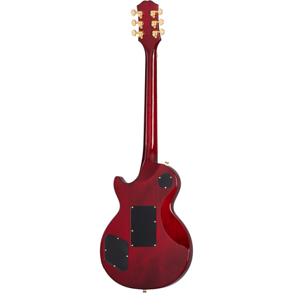 Epiphone Alex Lifeson Les Paul Custom Axcess Quilt Ruby (Including Hard Case) (Left Handed)