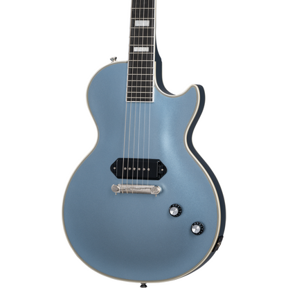 Epiphone Jared James Nichols Blues Power Les Paul Custom Aged Pelham Blue (Including EpiLite Case)