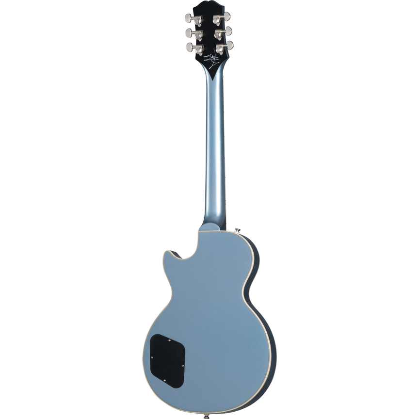 Epiphone Jared James Nichols Blues Power Les Paul Custom Aged Pelham Blue (Including EpiLite Case)