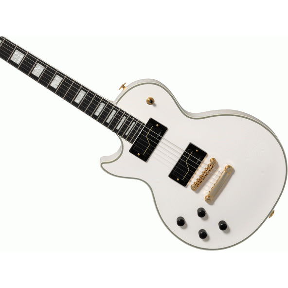 Epiphone Matt Heafy Les Paul Custom White (Including Hard Case) (Left Handed)