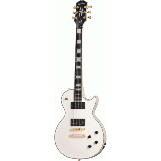 Epiphone Matt Heafy Les Paul Custom Origin White (Including Hard Case)