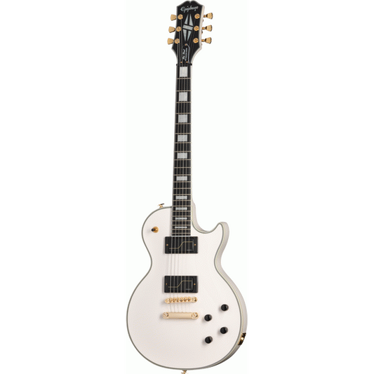 Epiphone Matt Heafy Les Paul Custom Origin White (Including Hard Case)