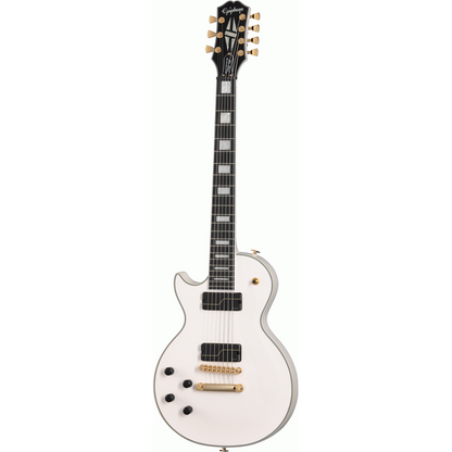 Epiphone Matt Heafy Origin Les Paul Custom 7 String White (Including Hard Case) (Left Handed)