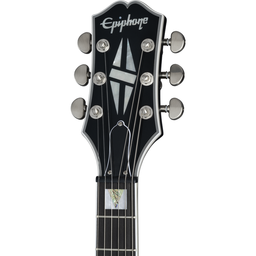 Epiphone Les Paul Prophecy Aged Jet Black Metallic (Including Premium Gig Bag) (Left Handed)