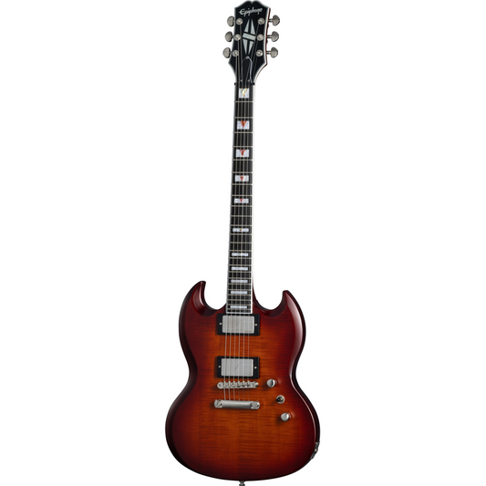 Epiphone SG Prophecy Aged Bengal Tiger Burst (Including Premium Gig Bag)