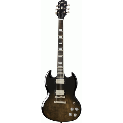 Epiphone SG Modern Figured Trans Black Fade