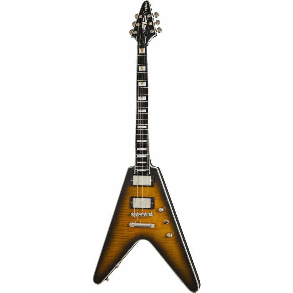 Epiphone Prophecy Flying V Yellow Tiger