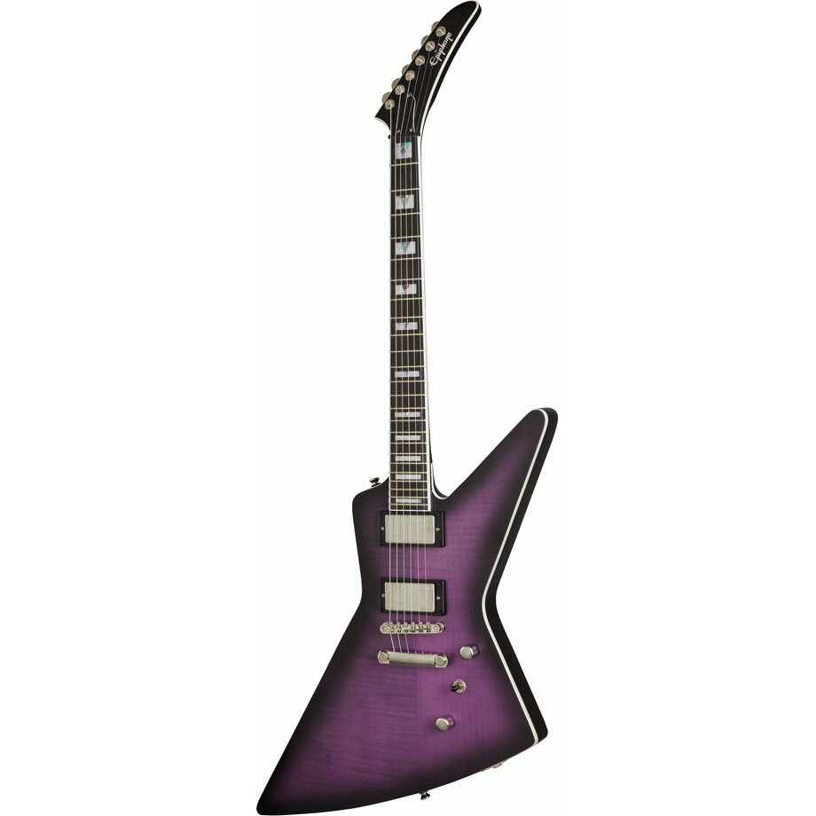 Epiphone Prophecy Extura Purple Tiger