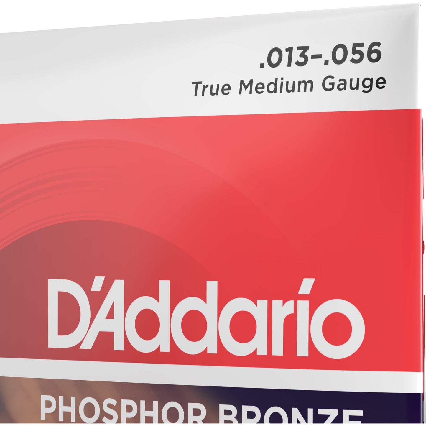 D'Addario EJ24 Phosphor Bronze Acoustic Guitar Strings, True Medium, 13-56