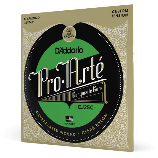 D'Addario Pro-Arte Clear Nylon Composite Flamenco Guitar Strings