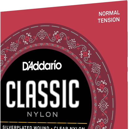 D'Addario 3/4 Student Nylon Fractional Classical Guitar Strings – Normal Tension