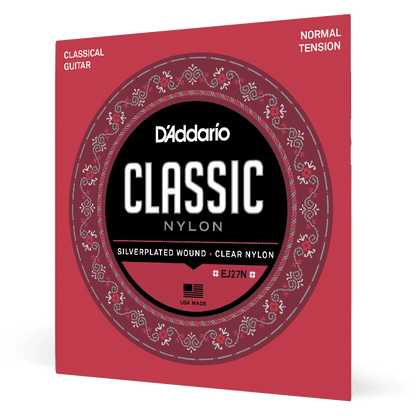 D'Addario 4/4 Student Nylon Classical Guitar Strings – Normal Tension