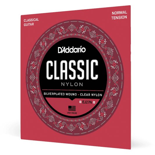 D'Addario 4/4 Student Nylon Classical Guitar Strings – Normal Tension