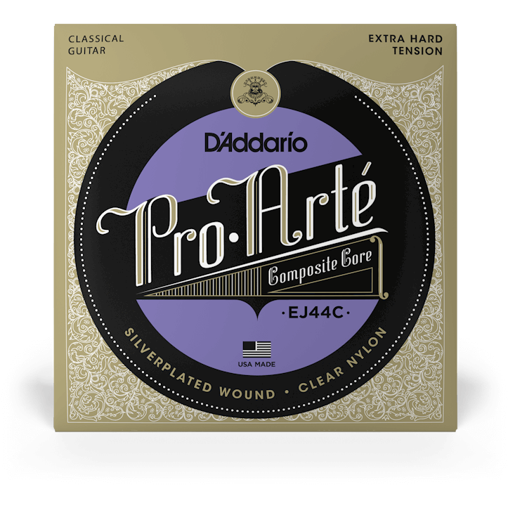 D'Addario Pro-Arte Composite Classical Guitar Strings – Extra Hard Tension