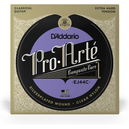 D'Addario EJ44C Pro-Arte Composite Classical Guitar Strings, Extra-Hard Tension