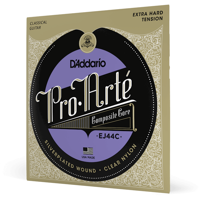 D'Addario Pro-Arte Composite Classical Guitar Strings – Extra Hard Tension