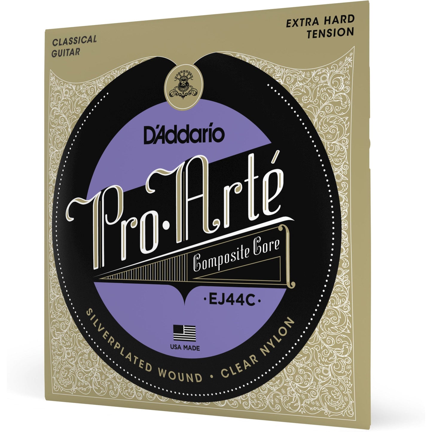 D'Addario EJ44C Pro-Arte Composite Classical Guitar Strings, Extra-Hard Tension